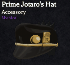Prime Jotaro's Hat