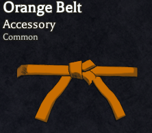 Orange Belt