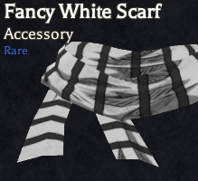 Fancy White Scarf