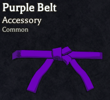 Purple Belt