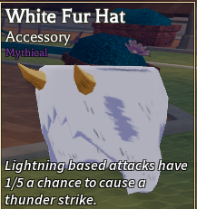 White Fur Hat